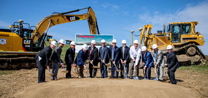 Hendrickson Trailer Suspension Plant - Ohio Groundbreaking