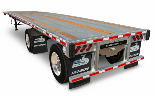 Benson Aluminum Flatbed Trailer