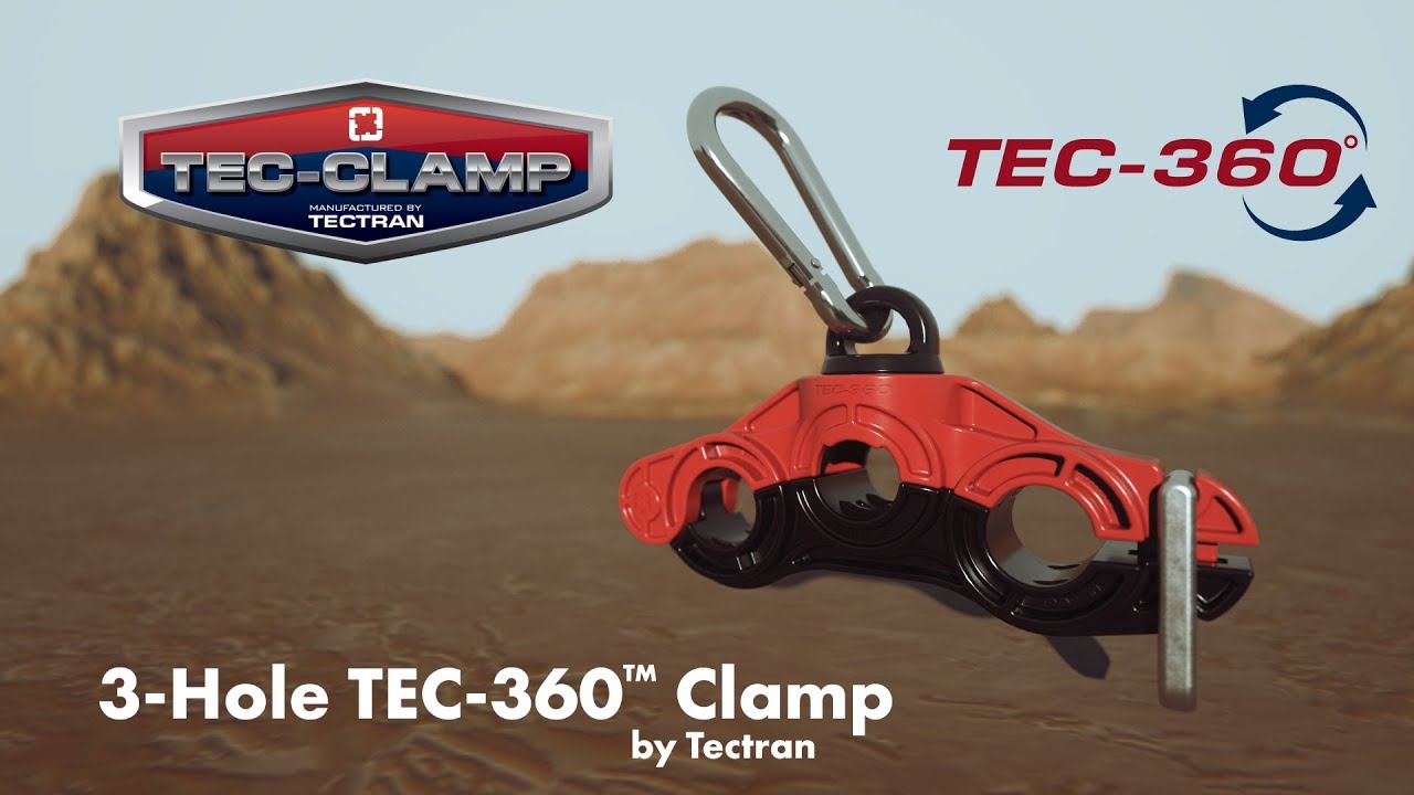 Tectran 3-Hole TEC-360 Clamp