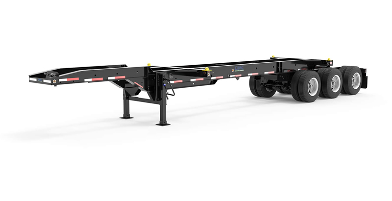 CIE Manufacturing 33 ft Tridem Slider Container Chassis