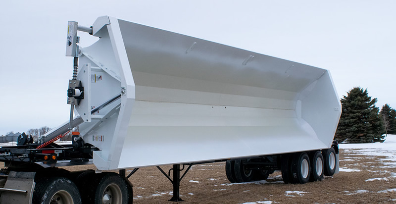 Demco Side Dump Trailer