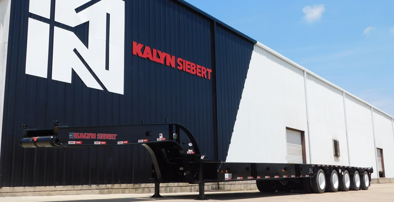 Kalyn Siebert Lowboy Oilfield Trailer 5 Axle