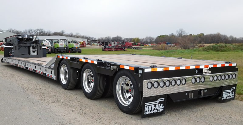 Muv-All Hydraulic Detachable Gooseneck Trailer