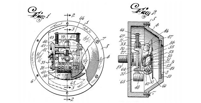 Hubodometer Patent Diagram 2638274 - Howard G Engler