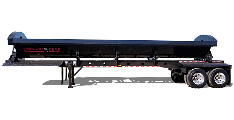 Ranco SD22-42-2 2-Axle Side Dump Trailer