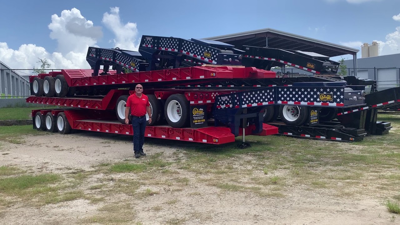 Witzco All American RG-52 52 Ton Removable Gooseneck Trailers