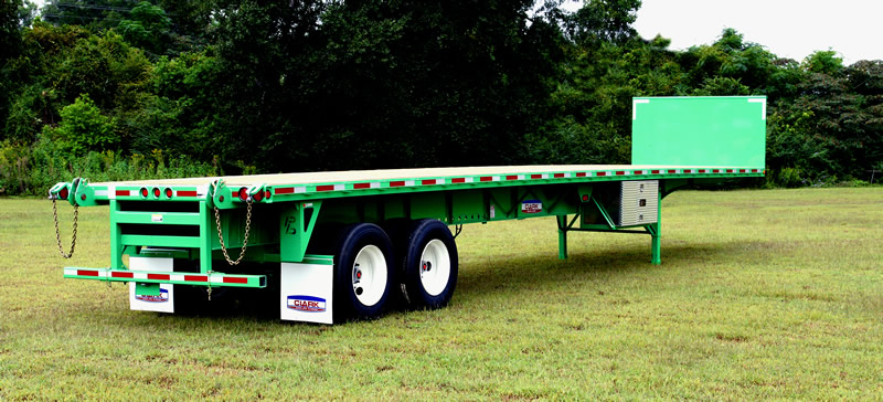 Clark Trailer Steel Flatbed Trailer