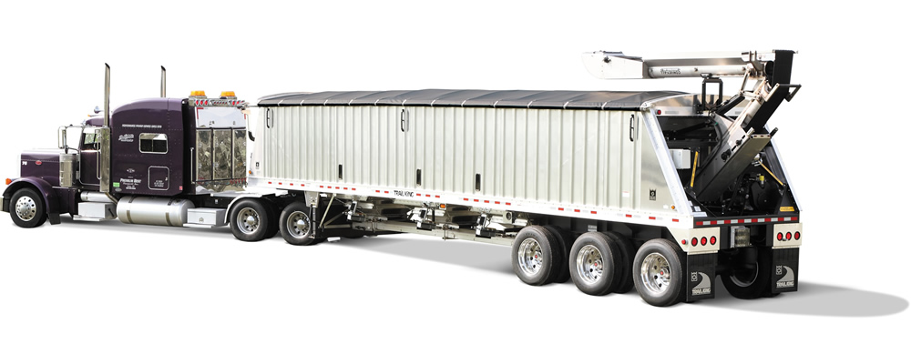 Trail King Grain Hopper Conveyer Trailer