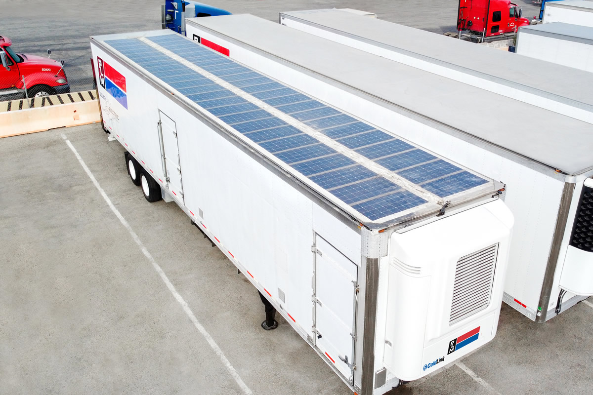 PLM Zero Emission Refrigerated Trailers