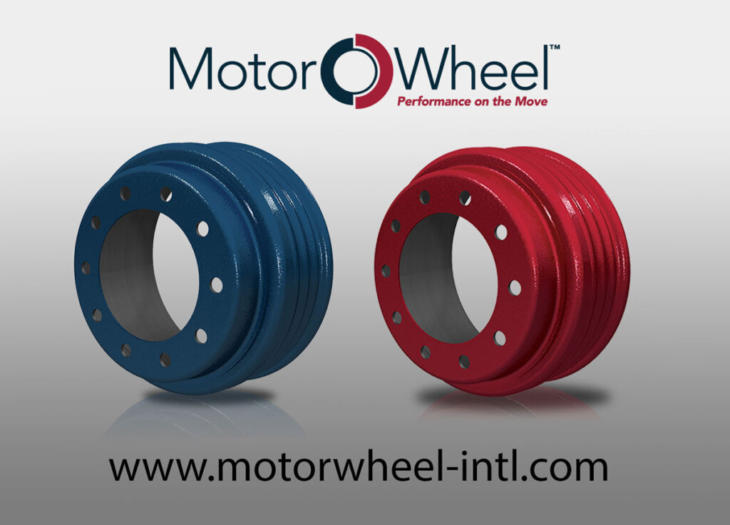 Motor Wheel CentriFuse Brake Drums Red vs Blue