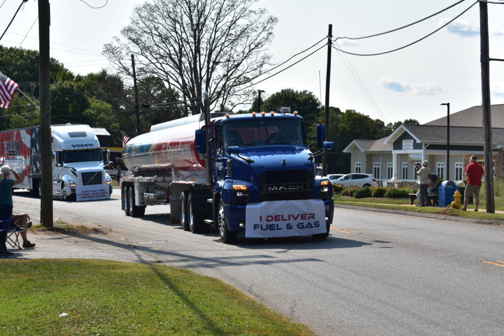 America Rolls Strong Truck Parade - Fuel and Gas