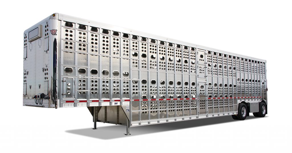 EBY Bull Ride Livestock Semi-Trailer