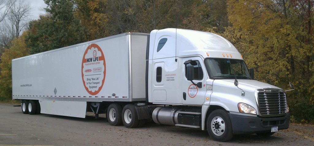 New Life Delivery Truck & Trailer