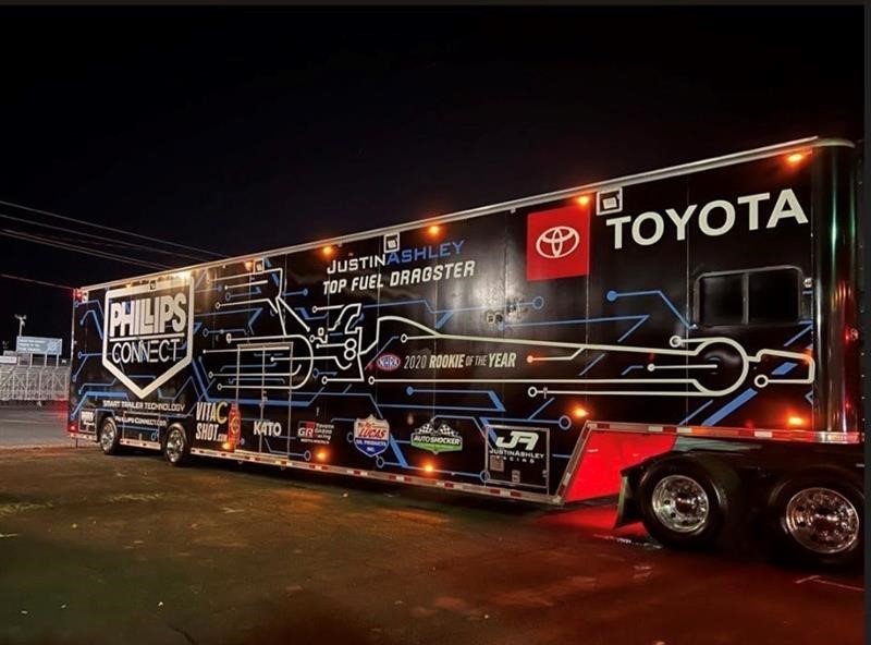 Phillips Connect NHRA Top Fuel Car - Trailer