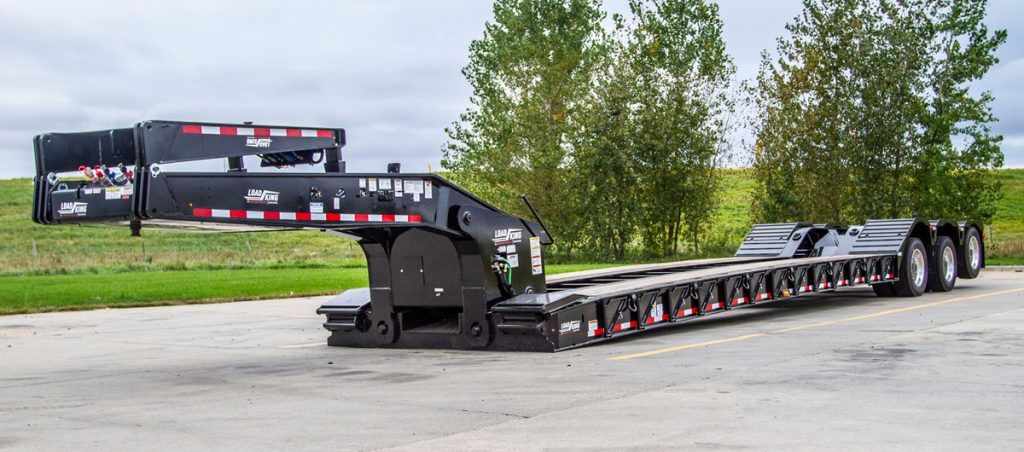 Load King 352-SS Hydraulic Detachable Gooseneck Trailer