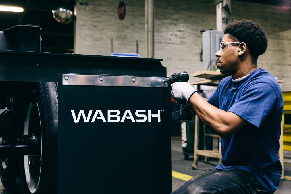 Wabash - Mudflap with new logo