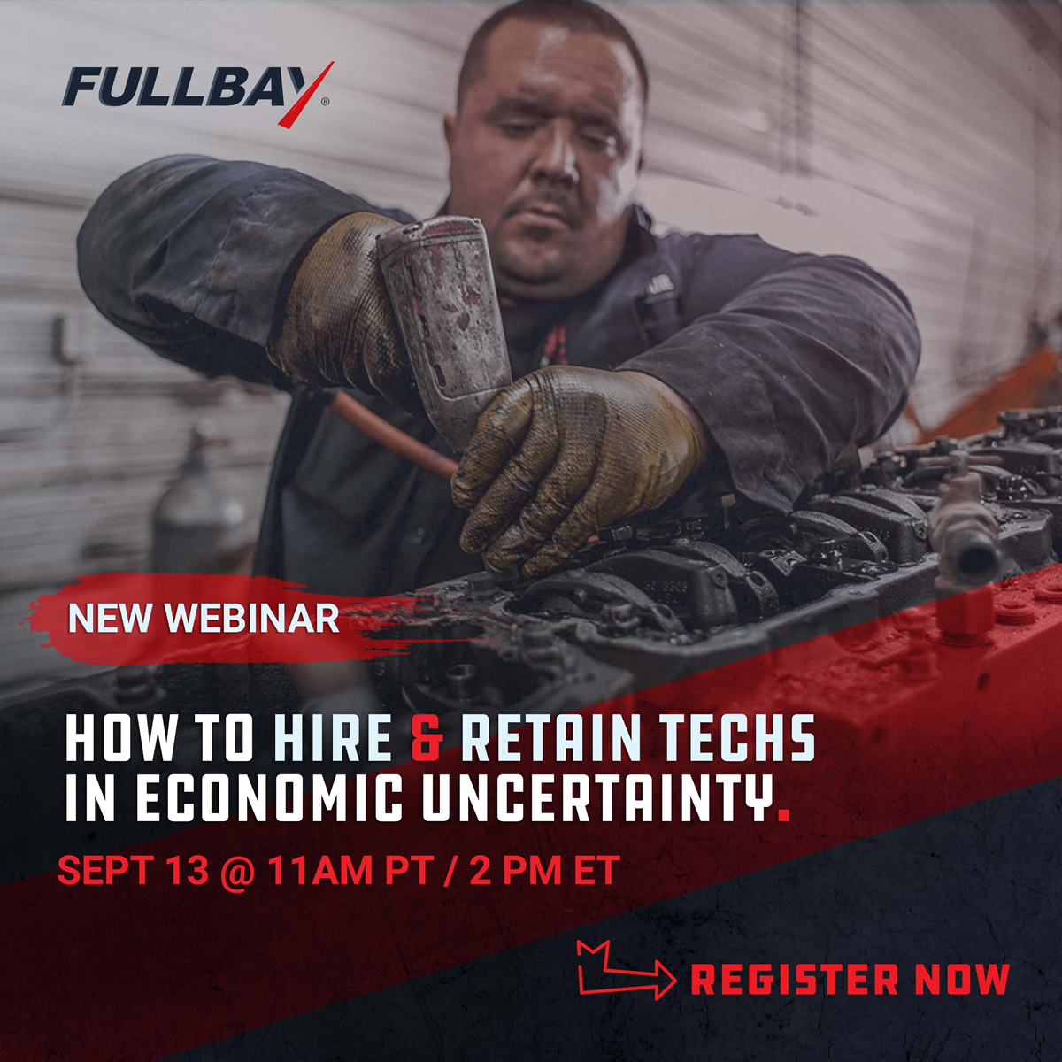 Fullbay Commercial Repair Shop Tech Hiring & Retention Webinar