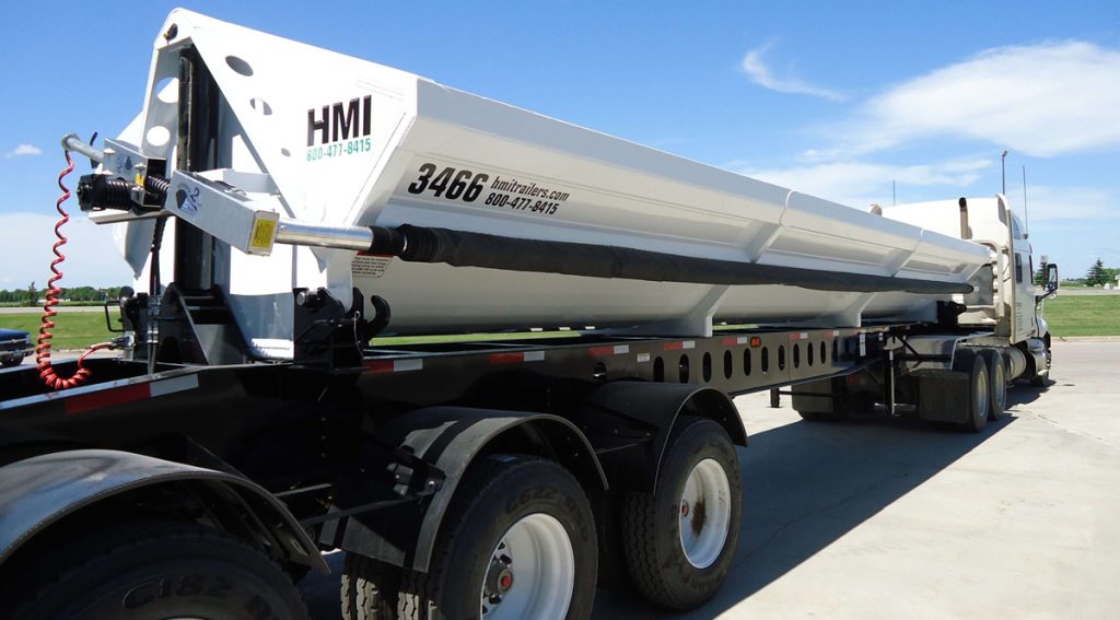 HMI Side Dump Trailer