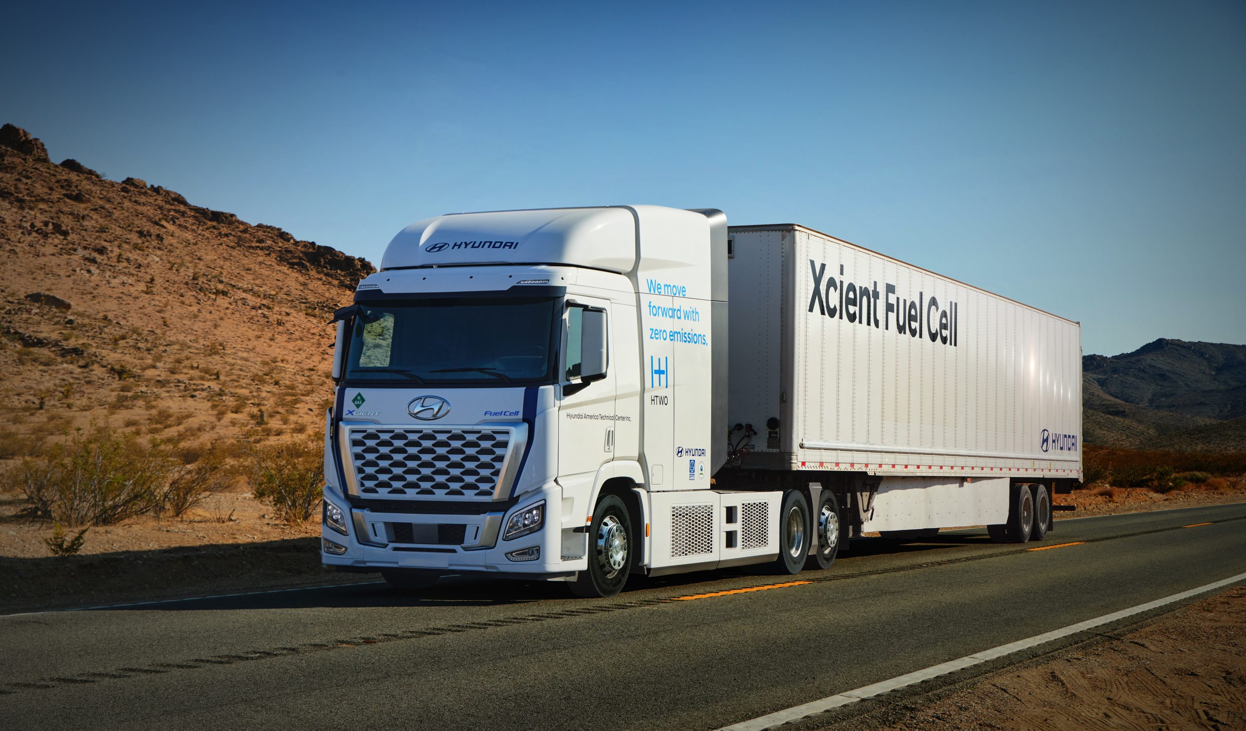 Hyundai Motor XCIENT Fuel Cell Electric Trucks