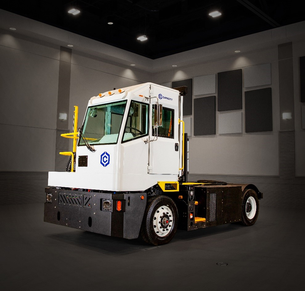 Capacity Zero Emissions Hydrogen Fuel Cell Electric Terminal Truck