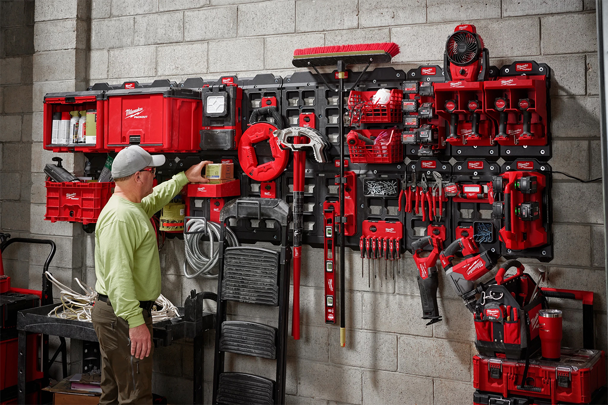 Milwaukee Packout Shop Storage