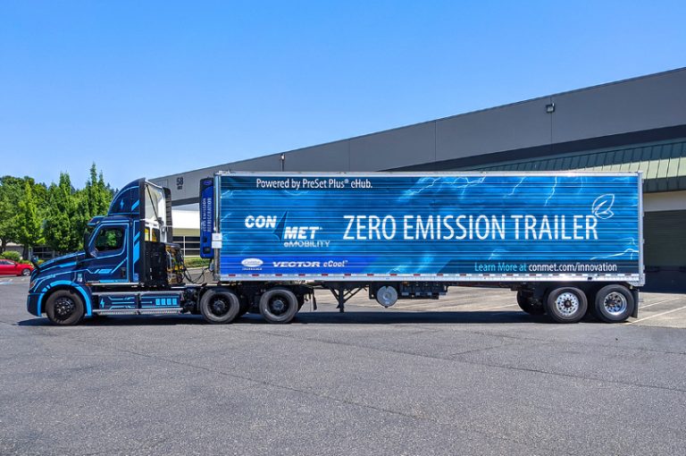 Penske Logistics Zero-Emission Refrigerated Tractor-Trailer