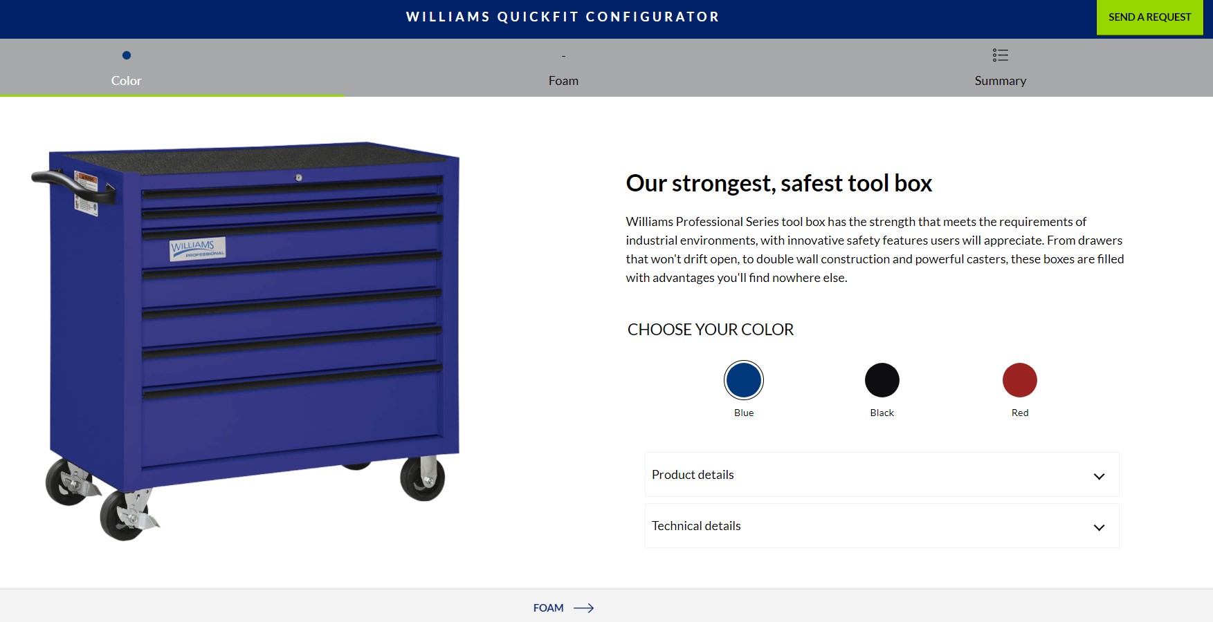 Williams QuickFit Tool Organization System