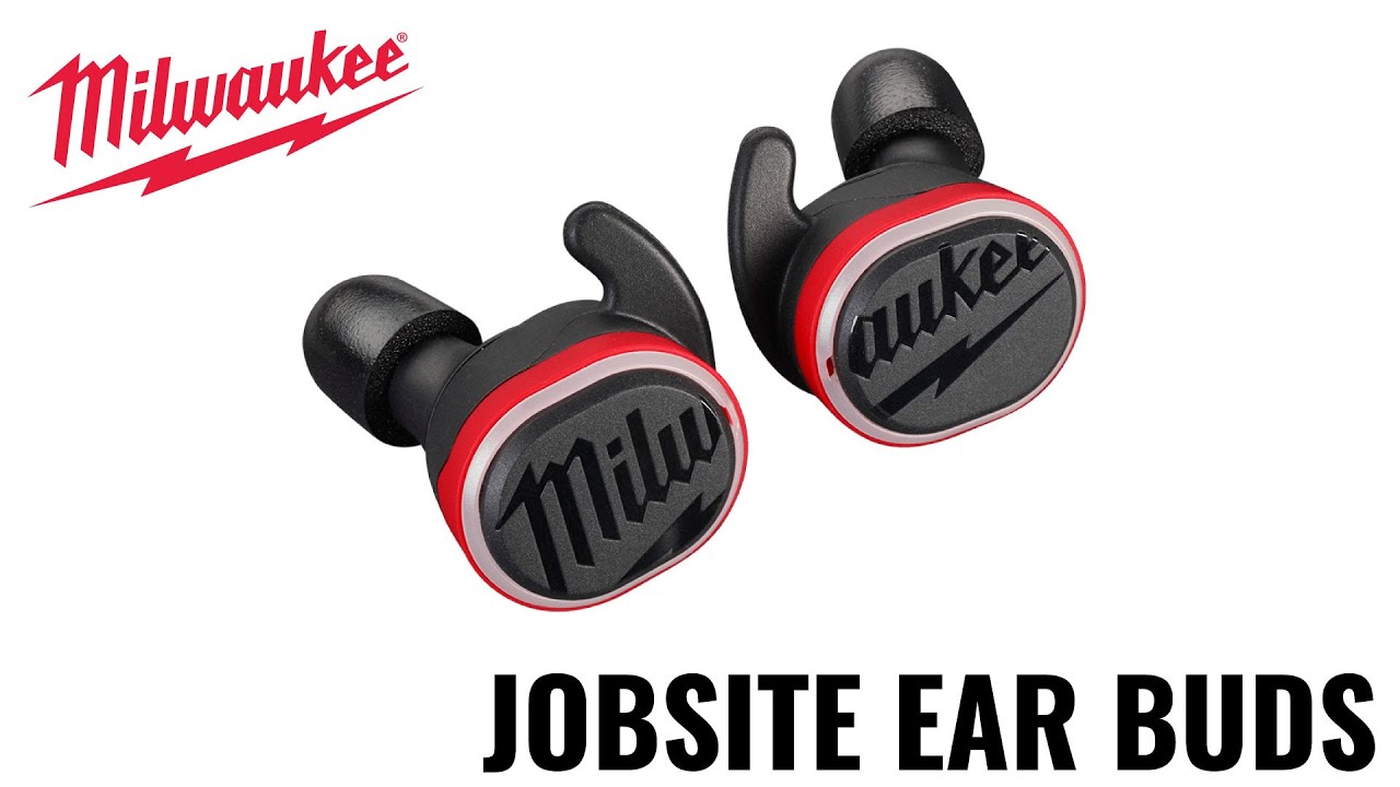 Milwaukee REDLITHIUM USB Bluetooth Jobsite Ear Buds