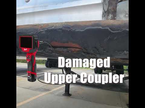 Upper Coupler Damage Found with Milwaukee M12 Technician Borescope