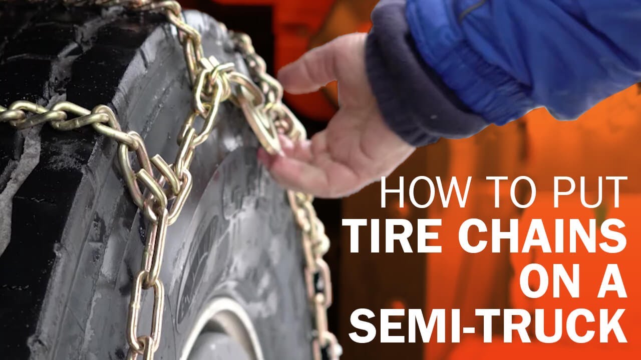 Installing Tire Chains