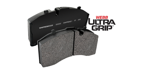 Webb UltraGrip Air Disc Brake Pads