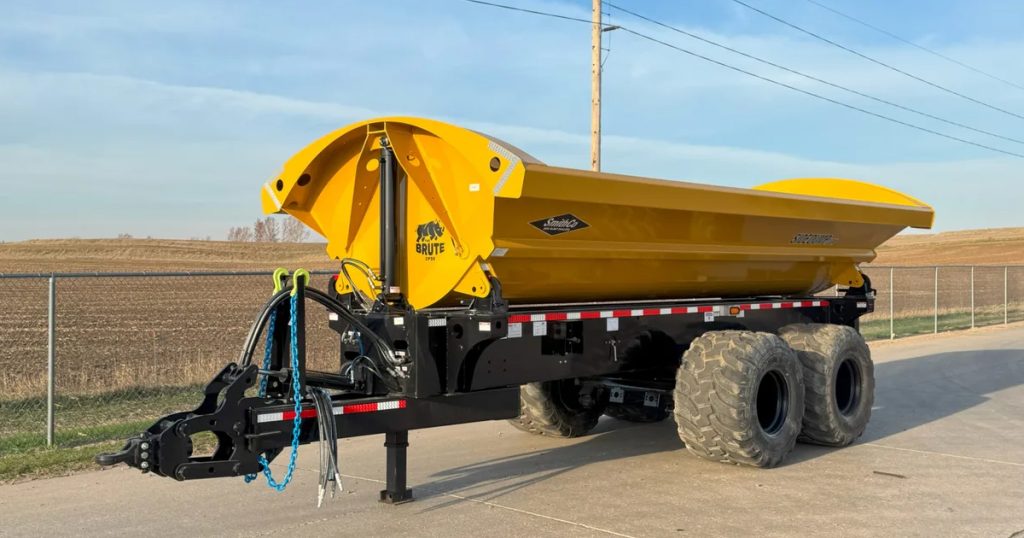 SmithCo BRUTE CP30 Side Dump Trailer