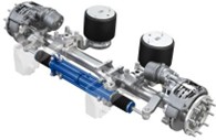 Command Steer Axle JOST CSA with electronic steering system TRIDEC EF-S