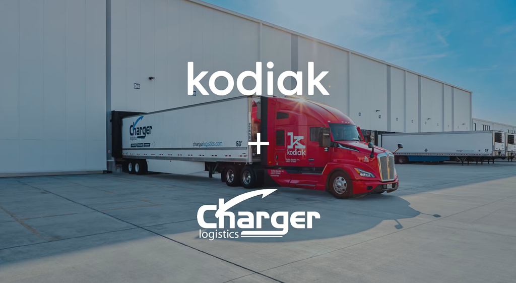 Kodiak AI and Charger Logistics Autonomous Freight Delivery